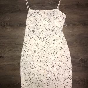Tie back mini dress